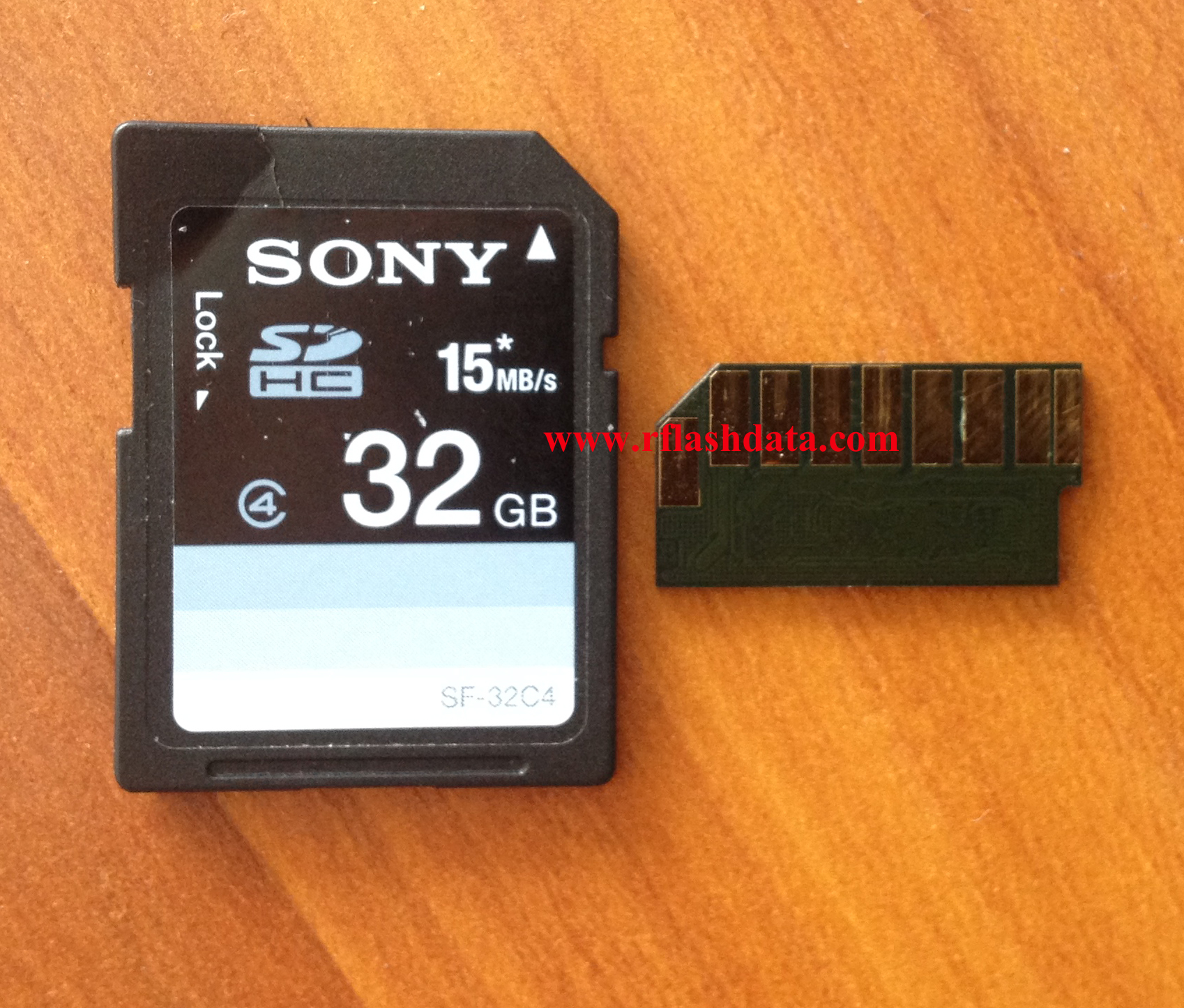 SONY 32GB SD card data recovery