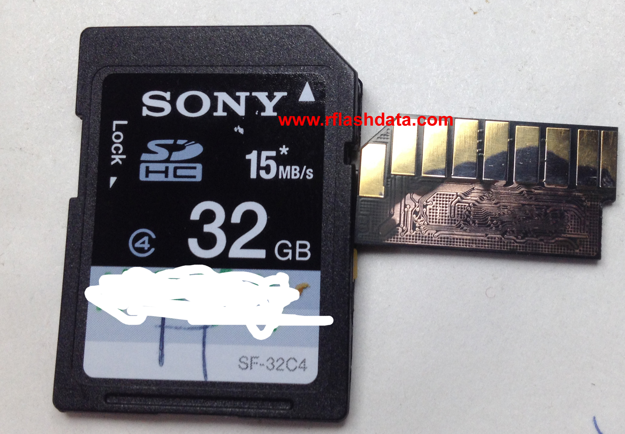 sony 32G SD card data recovery