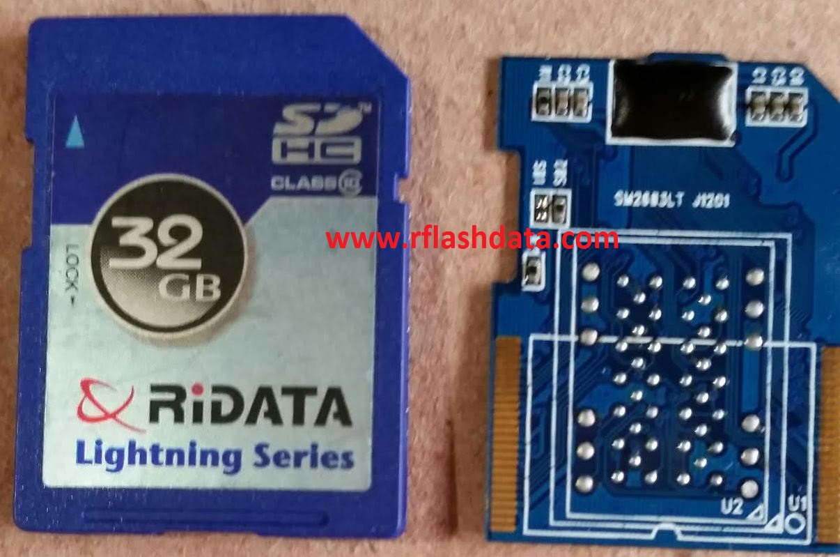 RIDATA 16G SD卡数据恢复