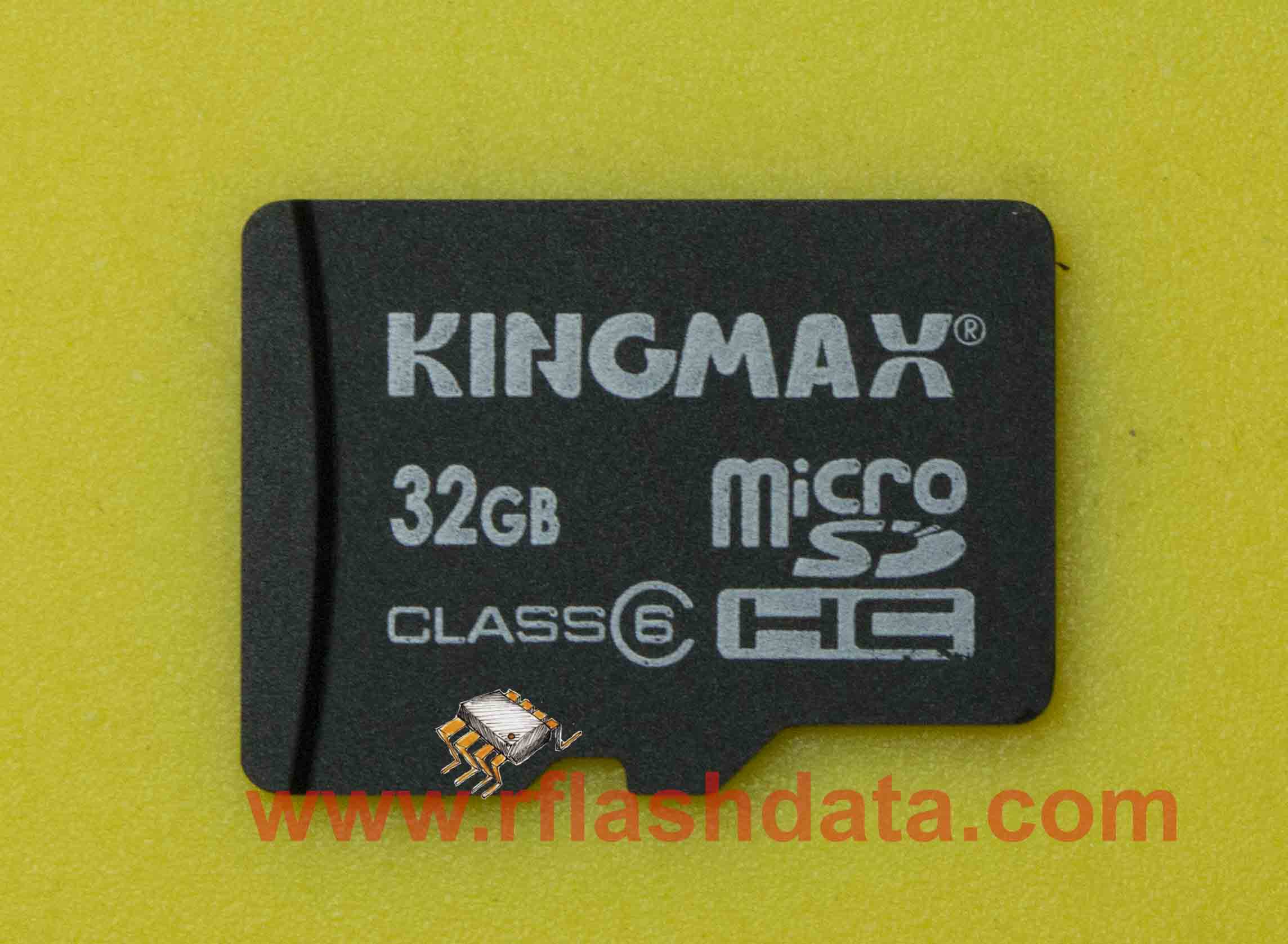 Kingmax microSD data recovery