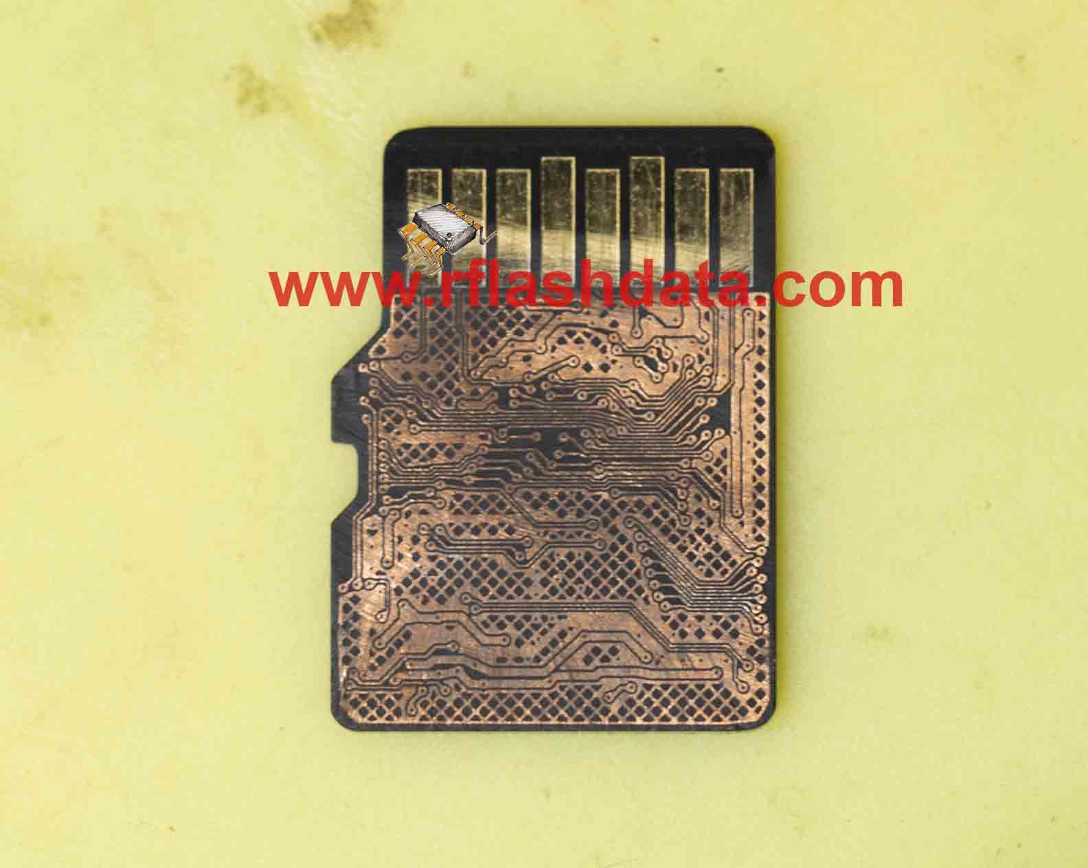 microSD card pinout data recovery