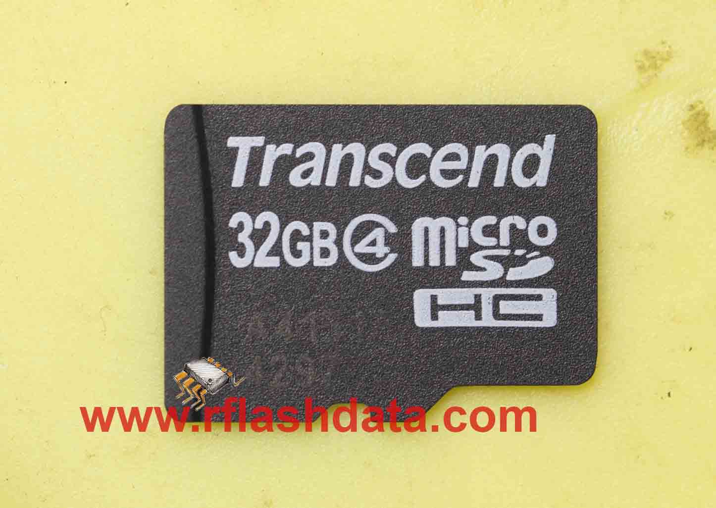 transcend 32GB microSD data recovery