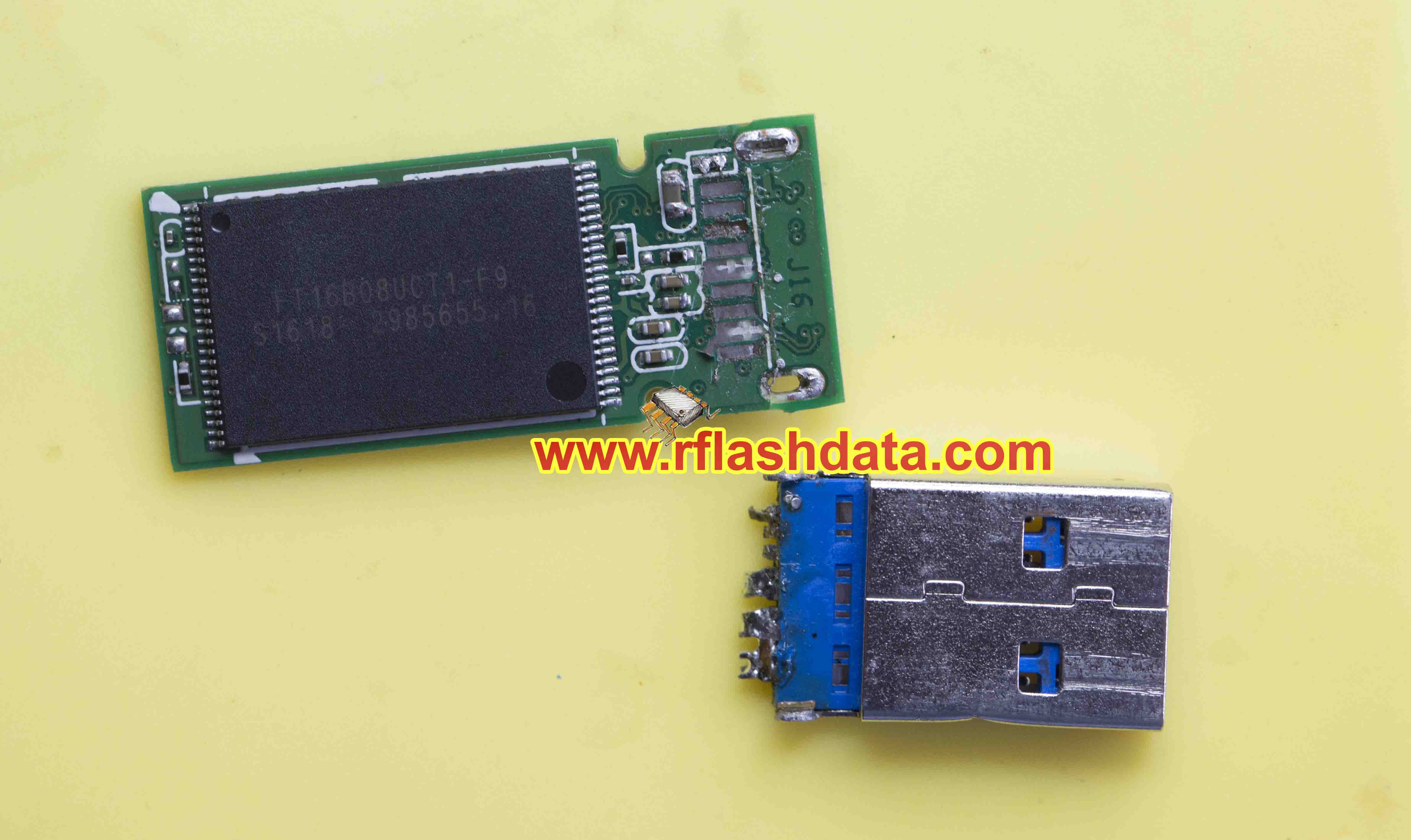 FT16B08UCT1-F9 S1618 2985655.16-金士顿优盘折断USB接口数据恢复主控