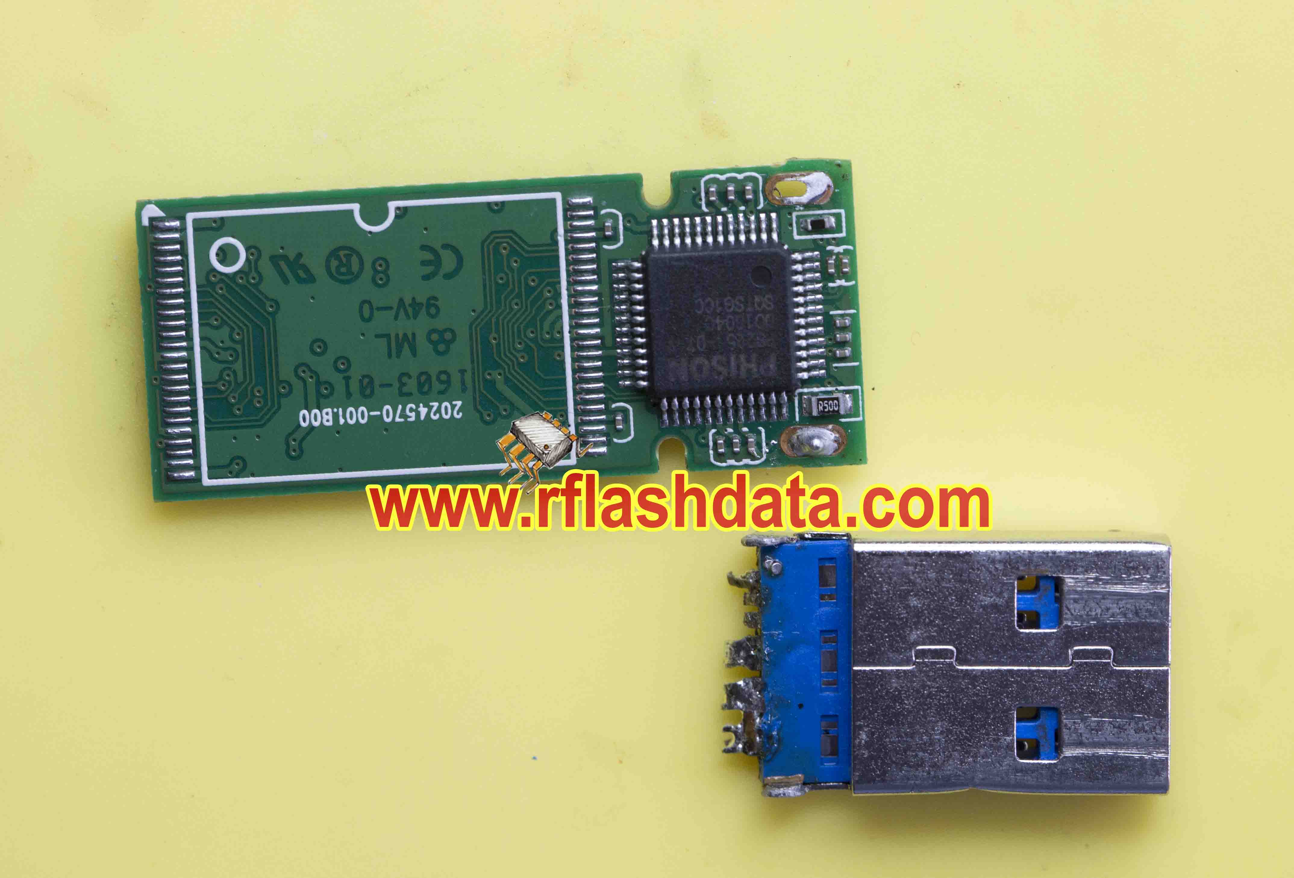 ps2251-07-v Flash drive recovery-金士顿优盘折断USB接口数据恢复主控芯片PS2251-07-V
