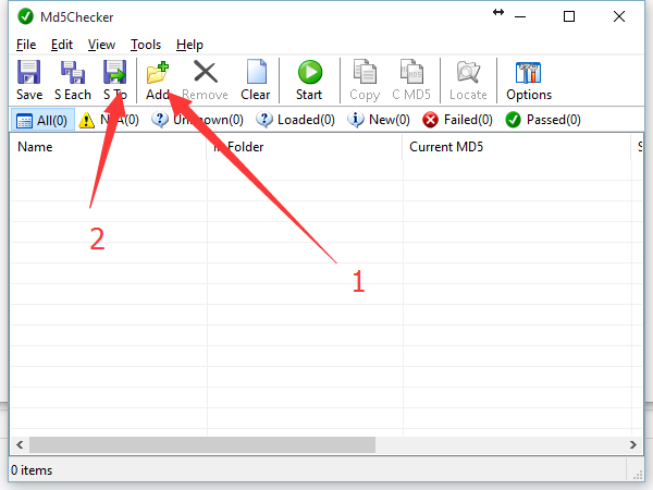 MD5checker