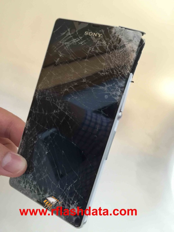 broken SONY mobile