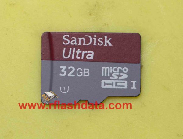 fake Sandisk microSD data recovery